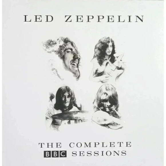 Led Zeppelin COMPLETE BBC SESSIONS Lithograph Promo Poster EMBOSSED 12" X 12" - Picture 1 of 1